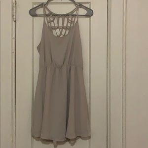 Open back Skater Dress